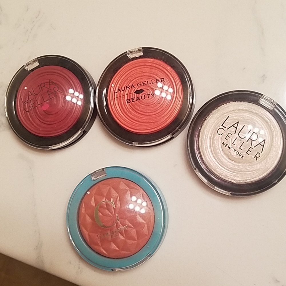 Laura Geller Diamond Dust gelato swirl &blushes